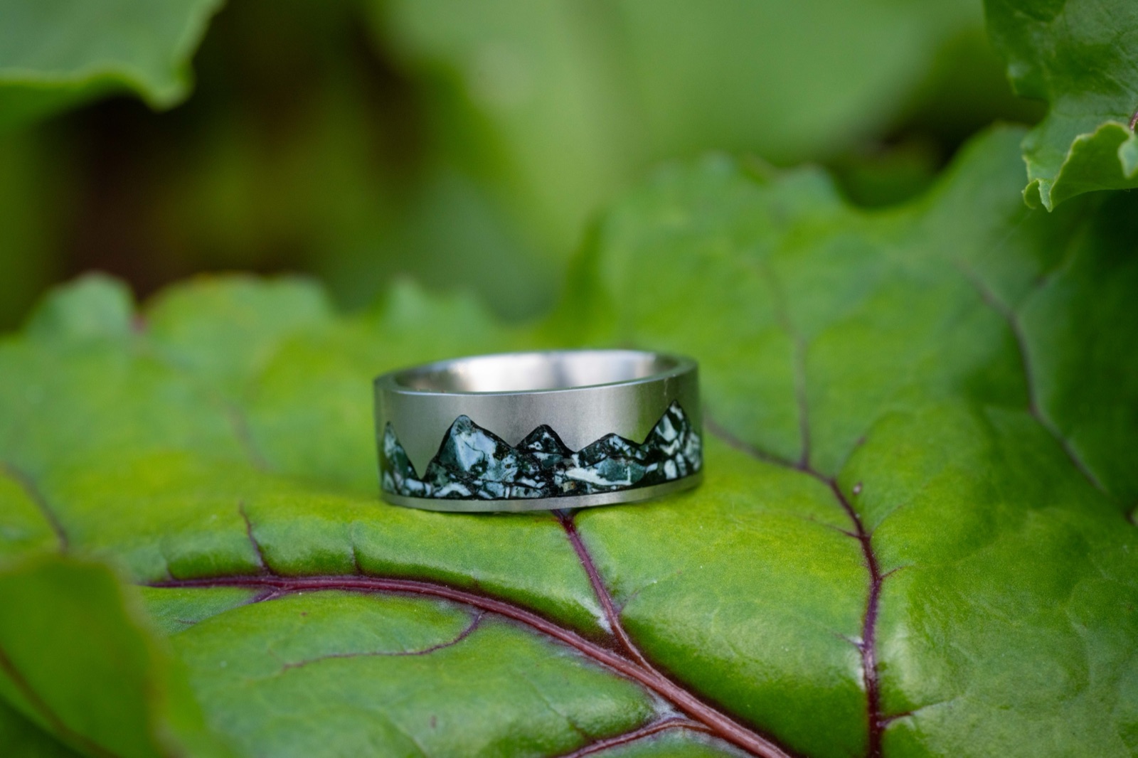 Mountain silhouette ring — browse rings collection